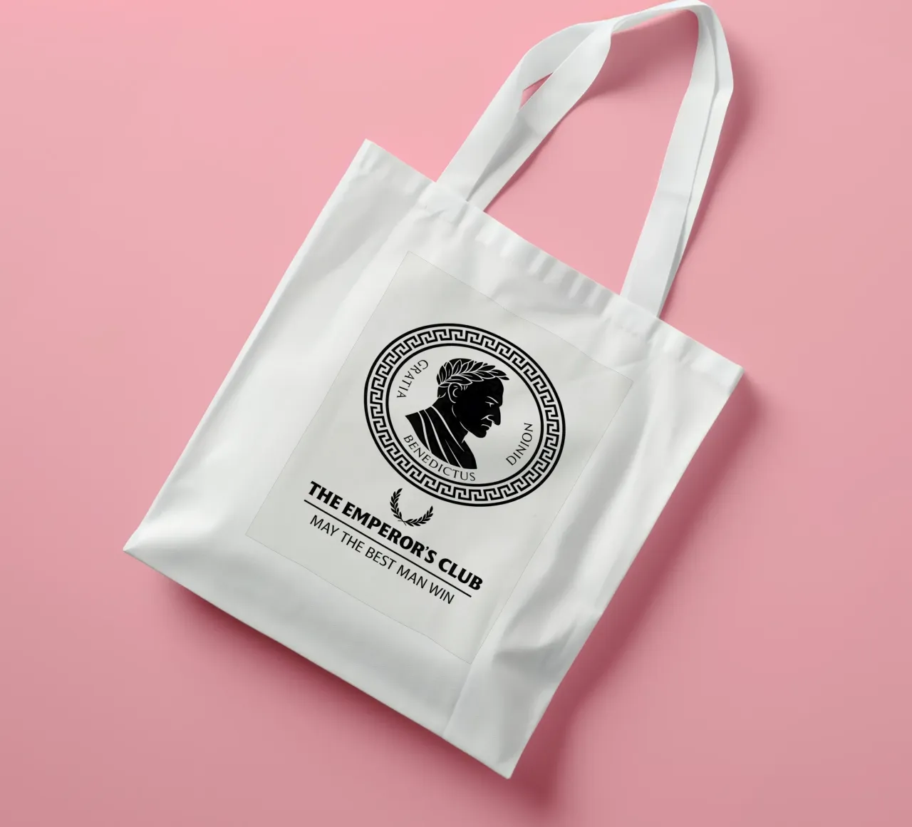 The Emperor’s Club Print tote bag by MoviesArt