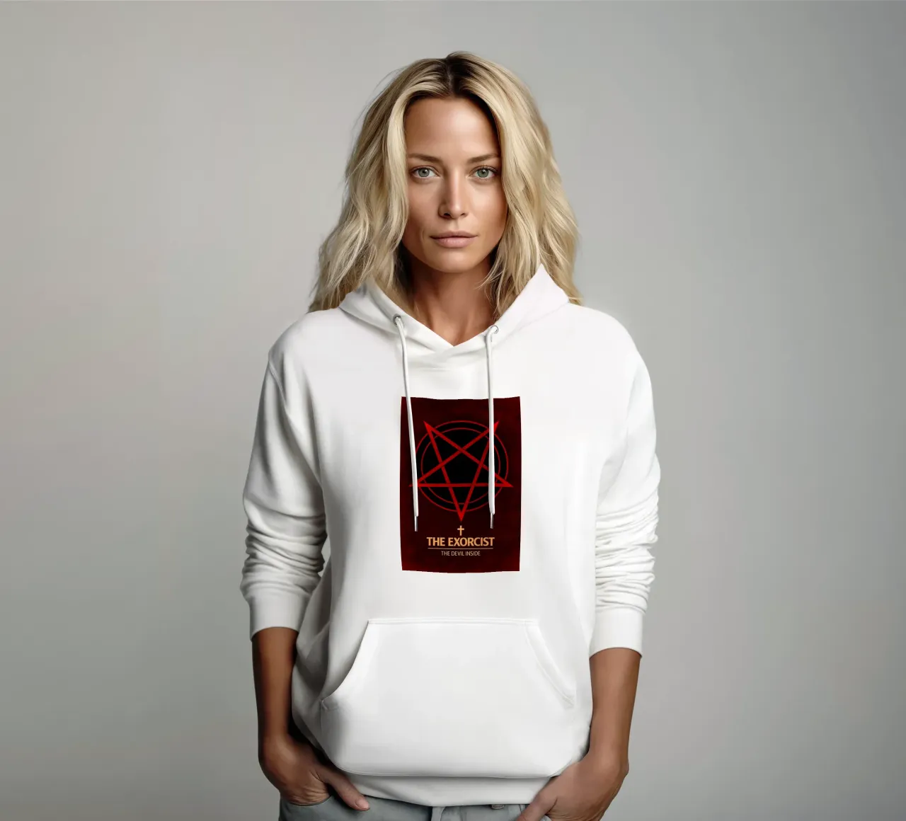 The Exorcist Print felpa con cappuccio da MoviesArt