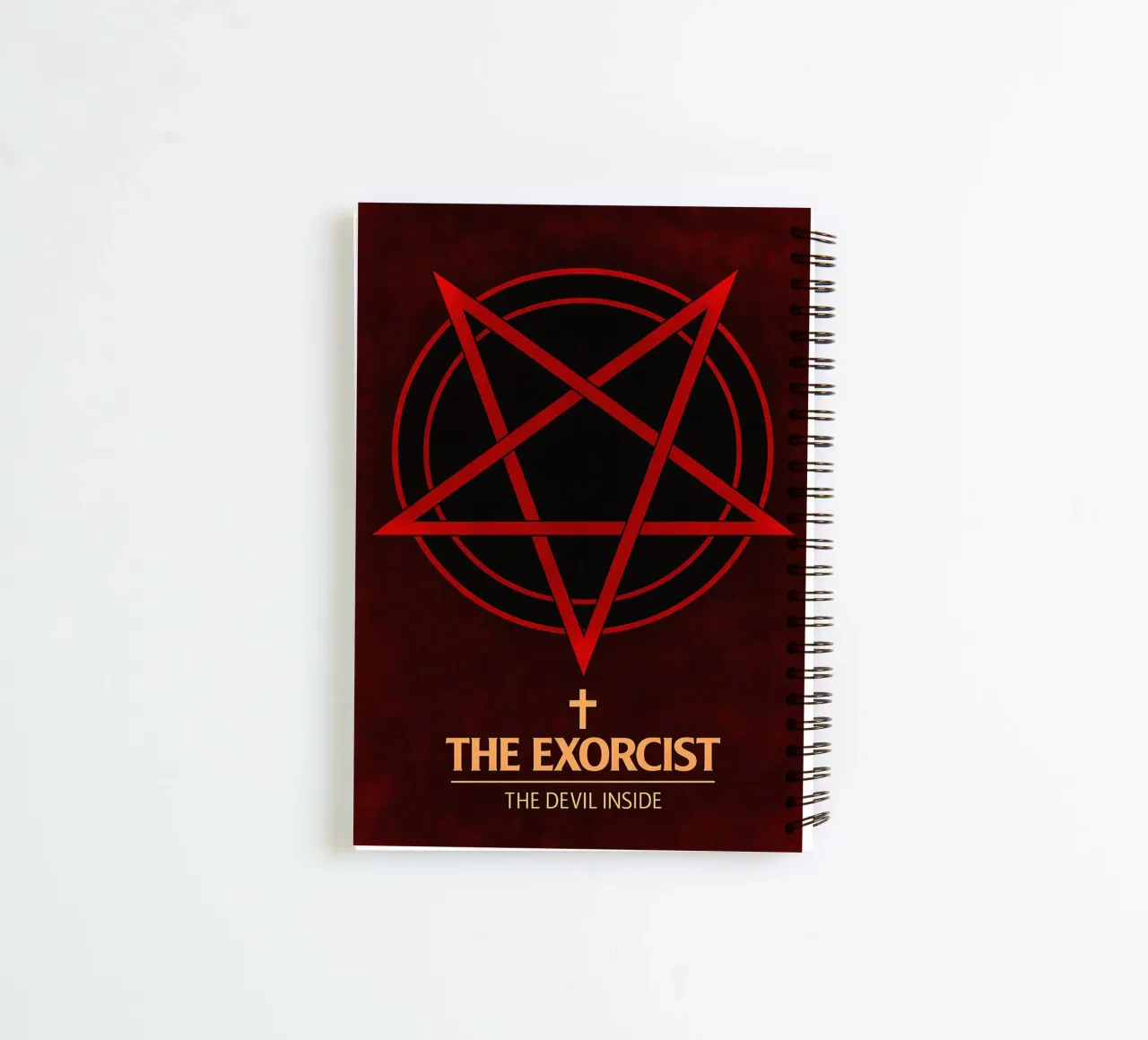 The Exorcist Print spiral notebook by MoviesArt