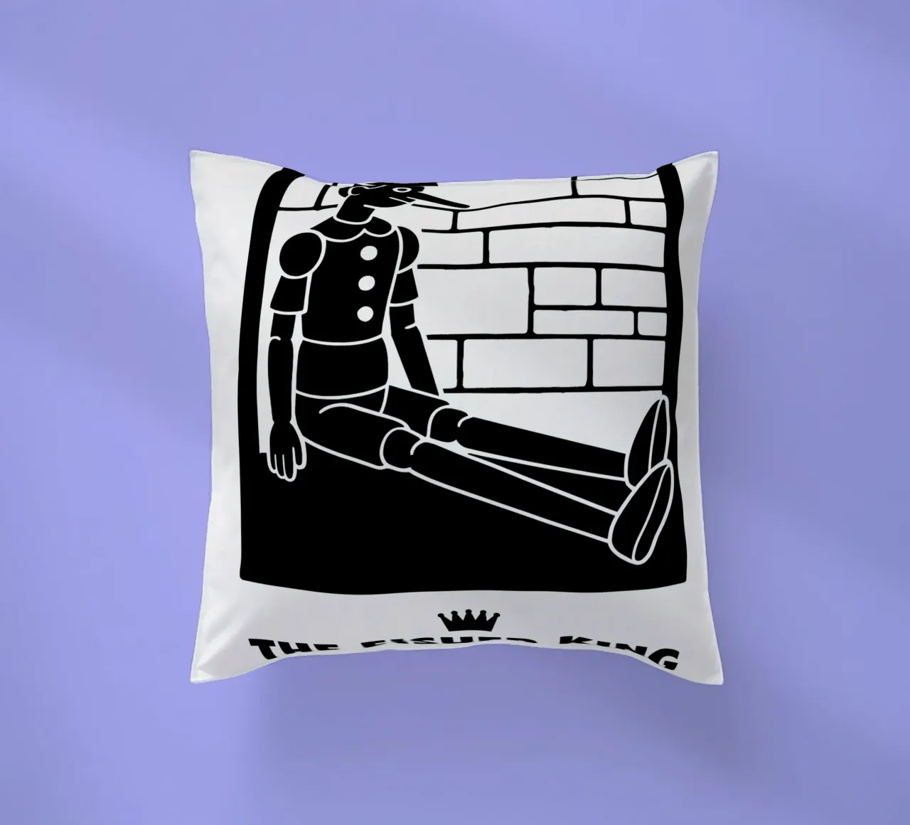 The Fisher King Print cuscino da MoviesArt