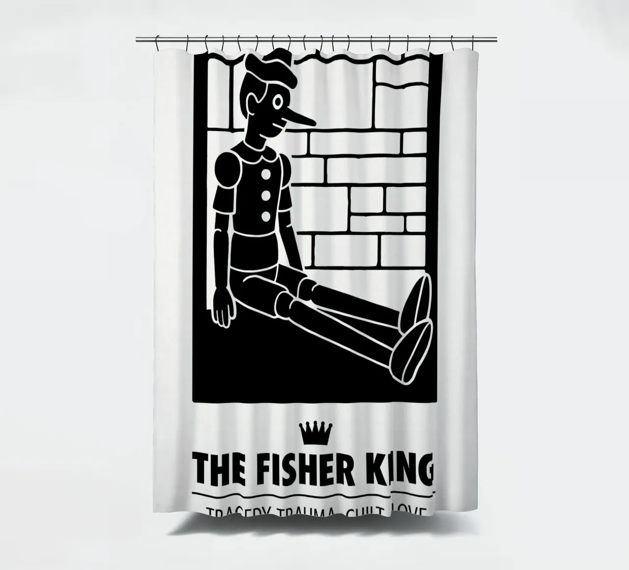 The Fisher King Print tenda da doccia da MoviesArt