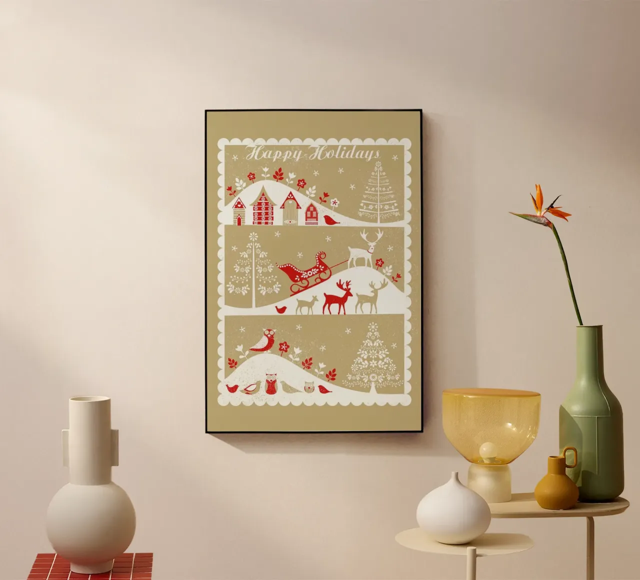 Winterwonderland plexiglass da Catherine Aguilar