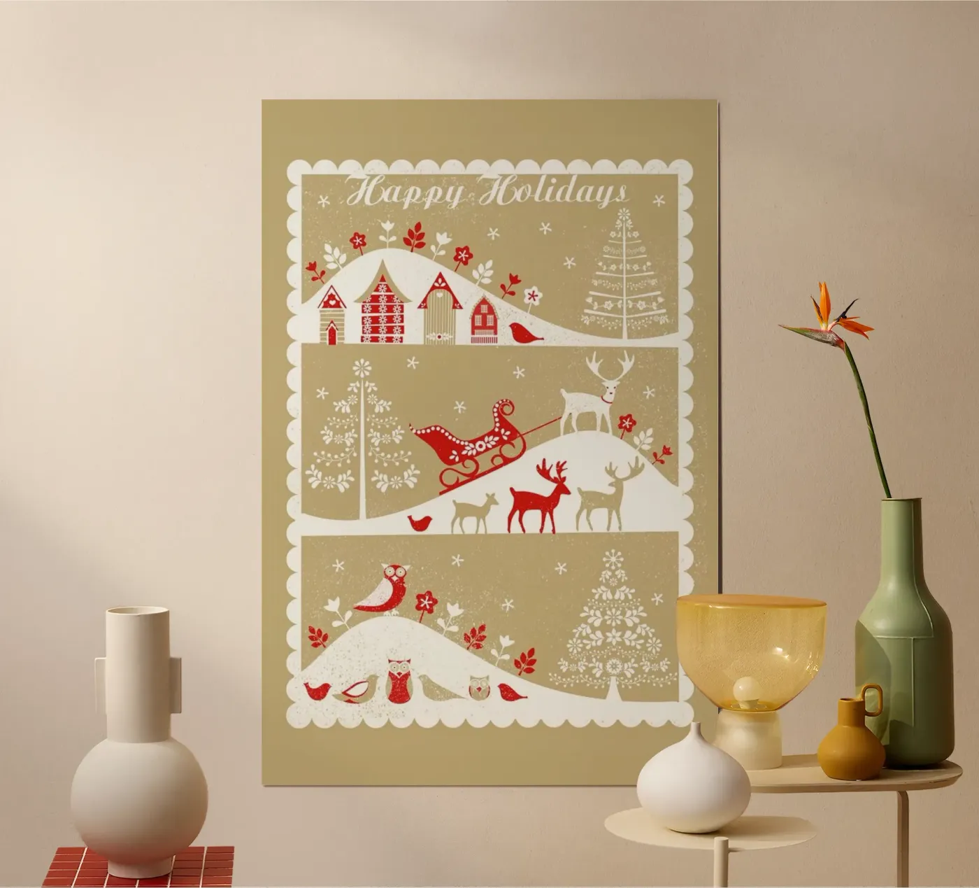 Winterwonderland poster da Catherine Aguilar