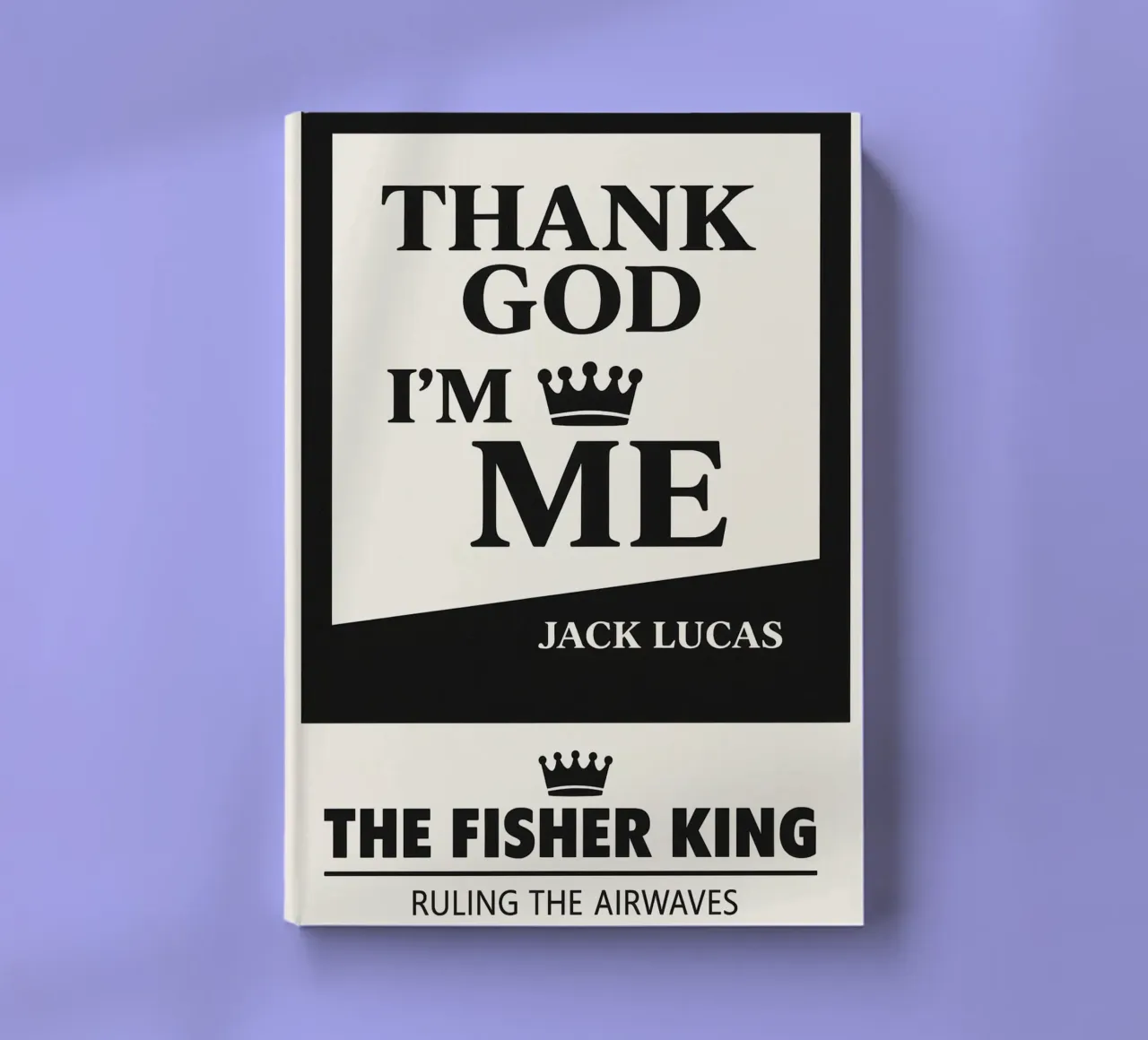 The Fisher King Print notebook by MoviesArt