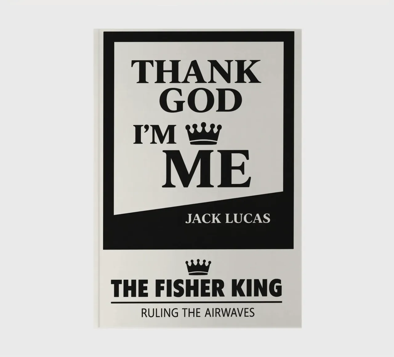 The Fisher King Print notebook by MoviesArt