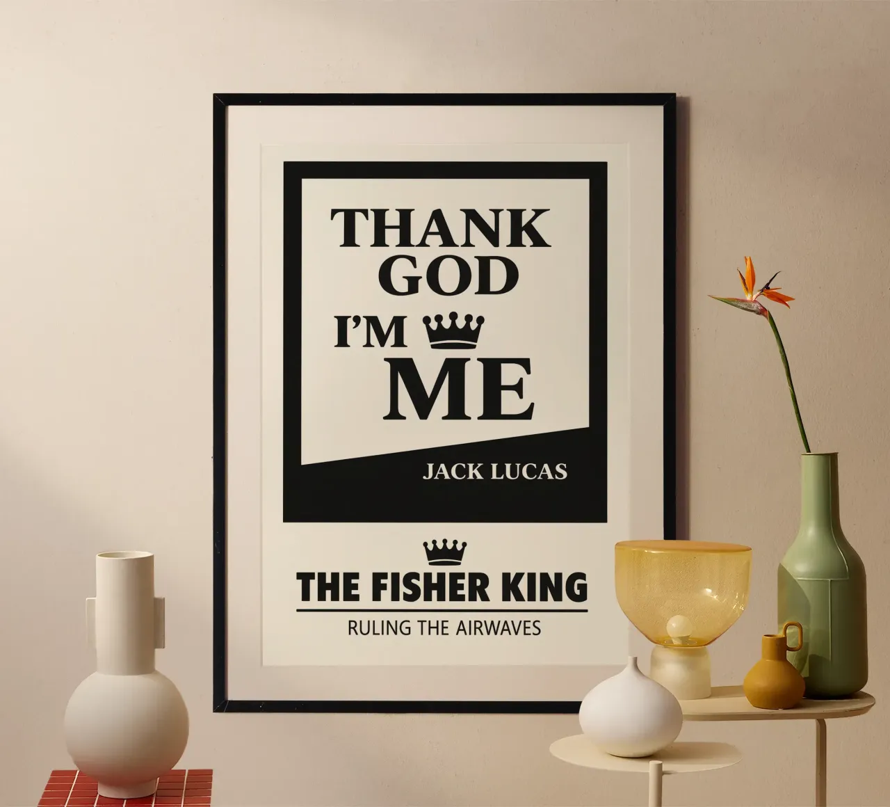 The Fisher King Print carta hahnemühle da MoviesArt