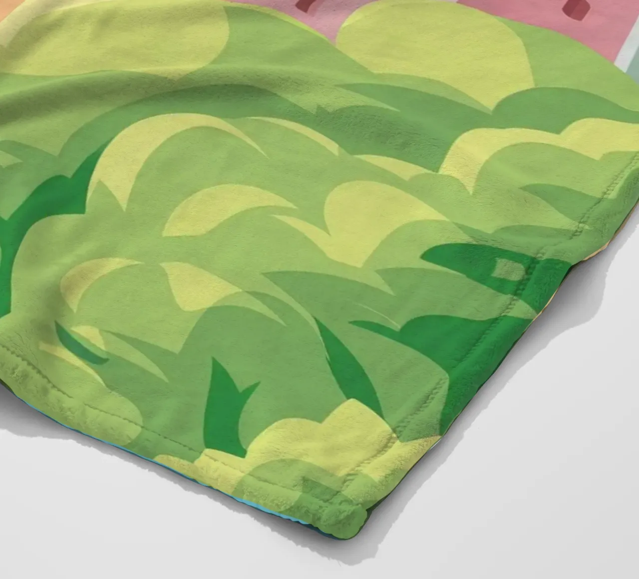 Sogno di una città galleggiante coperta in pile da Murni Strokes