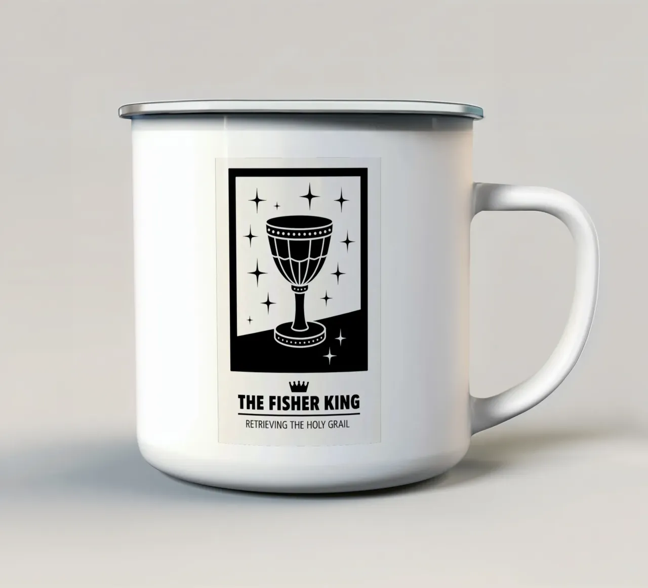 The Fisher King Print tazza in smalto da MoviesArt