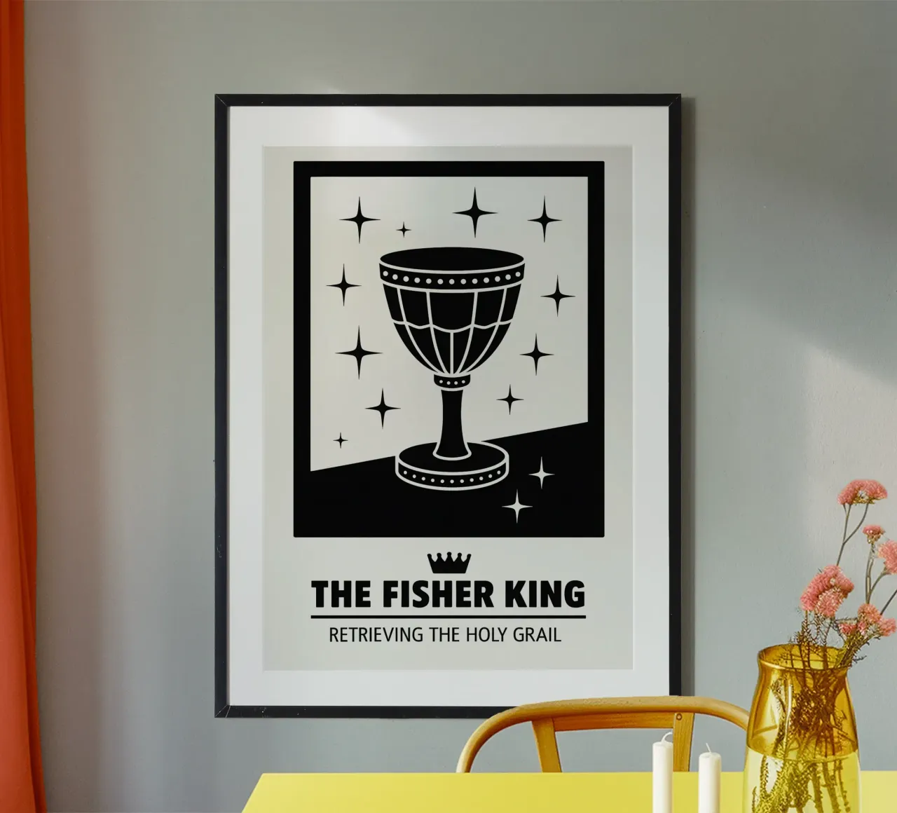 The Fisher King Print poster con telaio in plastica da MoviesArt