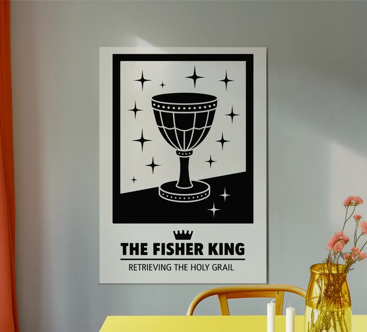 The Fisher King Print poster con telaio in plastica da MoviesArt