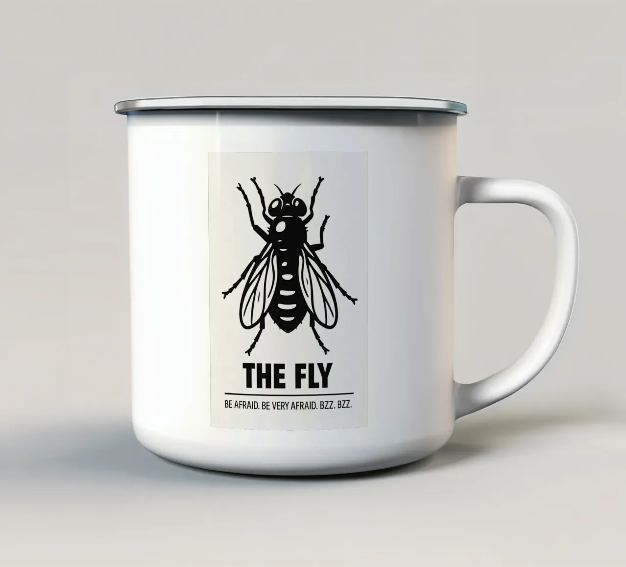 The Fly Print tazza in smalto da MoviesArt