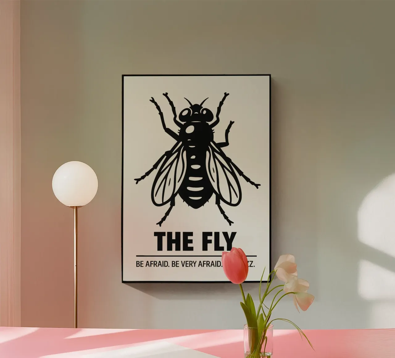 The Fly Print plexiglass da MoviesArt