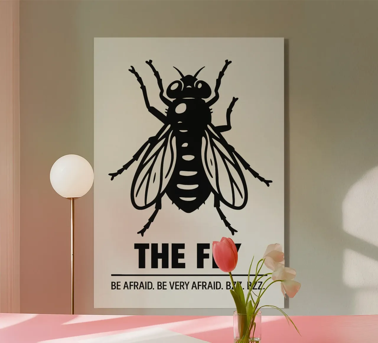 The Fly Print plexiglass da MoviesArt