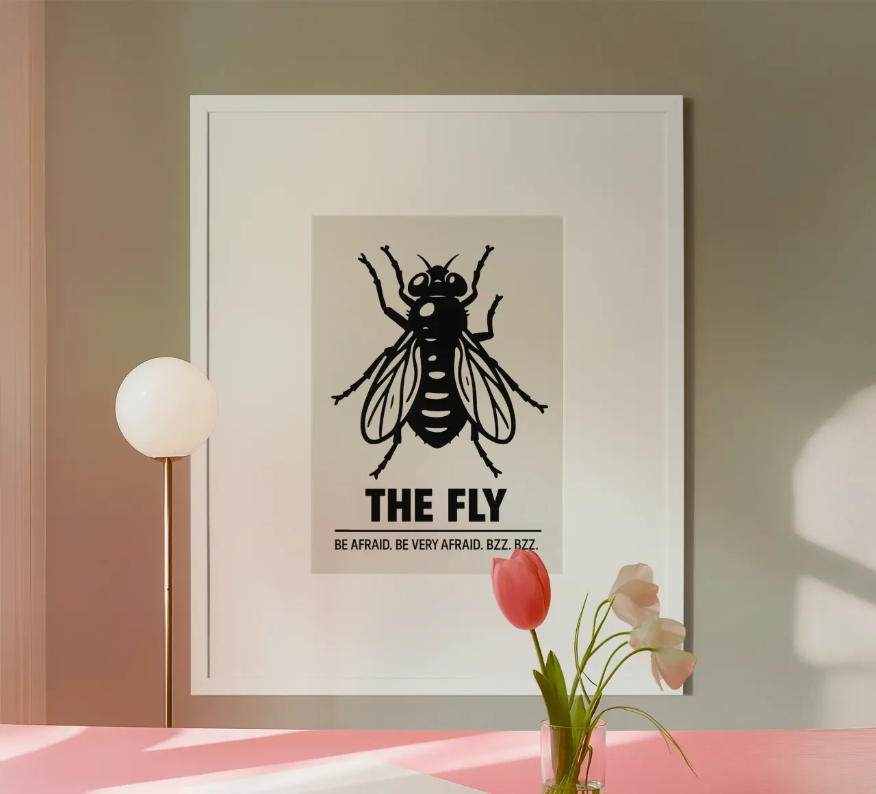 The Fly Print carta hahnemühle da MoviesArt