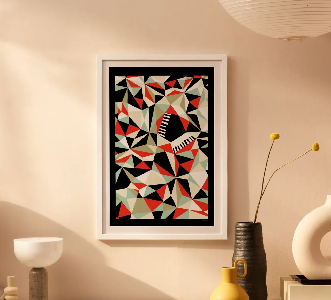 Jazz poster con telaio in plastica da Prelude Posters