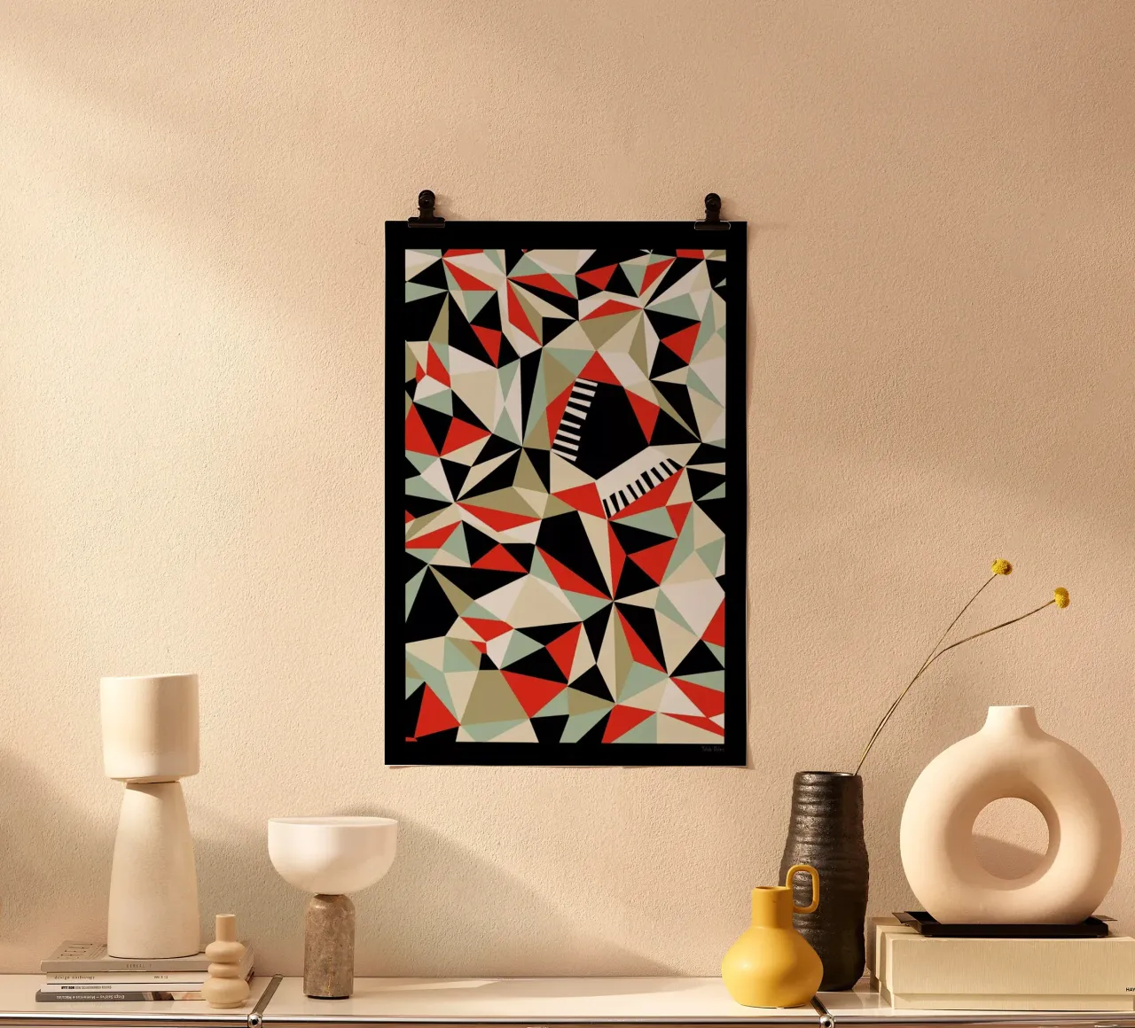 Jazz poster con telaio in plastica da Prelude Posters