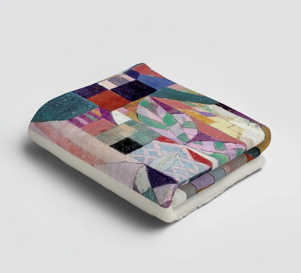Klee - Castle Garden towel by Vintage by JUNIQE