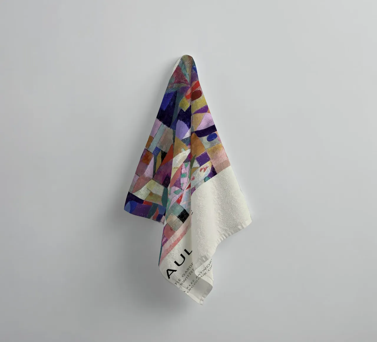 Klee - Castle Garden towel by Vintage by JUNIQE