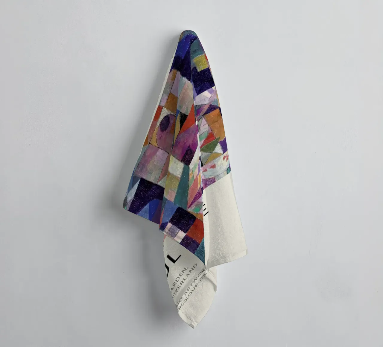 Klee - Castle Garden towel by Vintage by JUNIQE