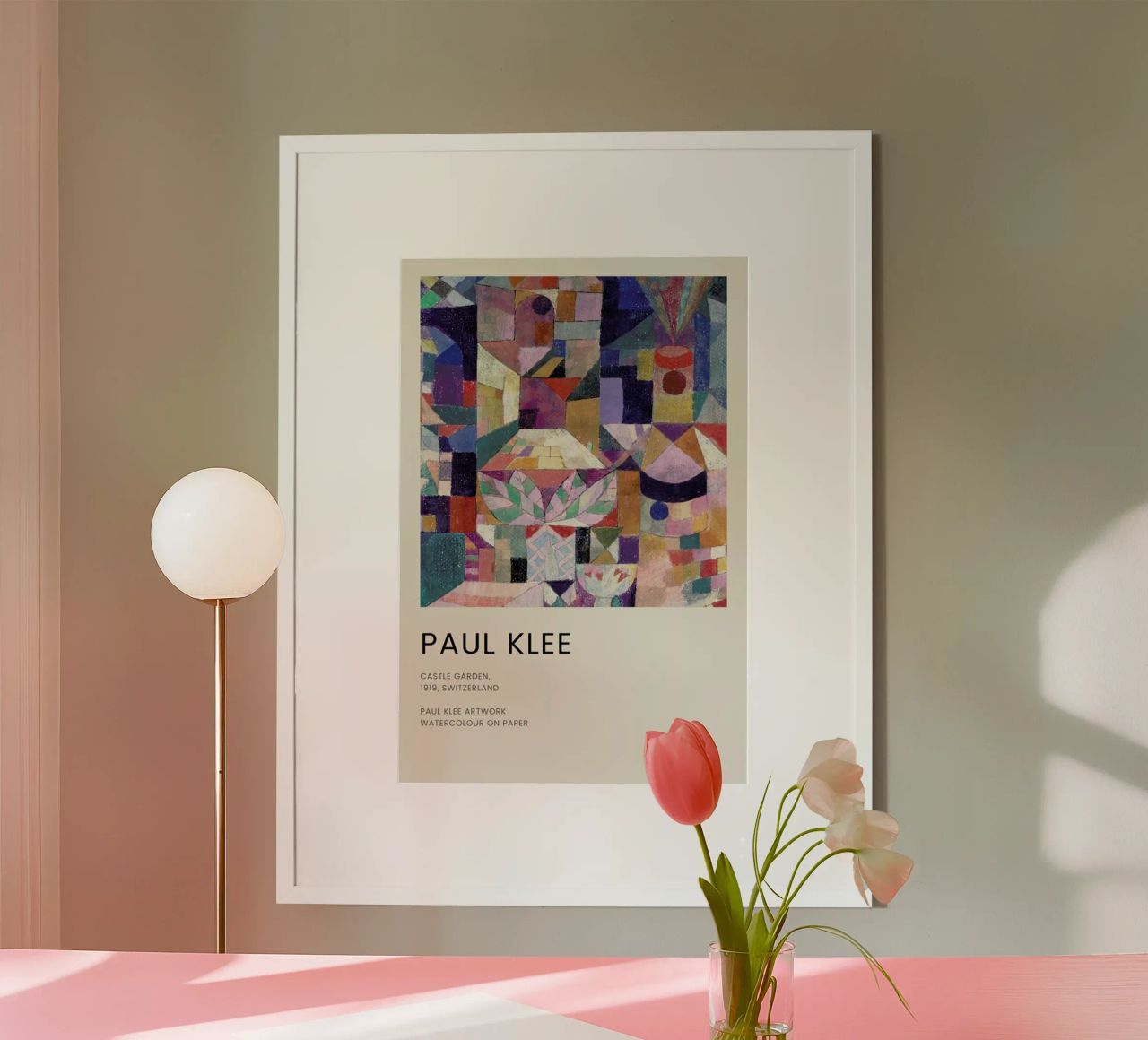 Klee - Castle Garden Poster von Vintage by JUNIQE