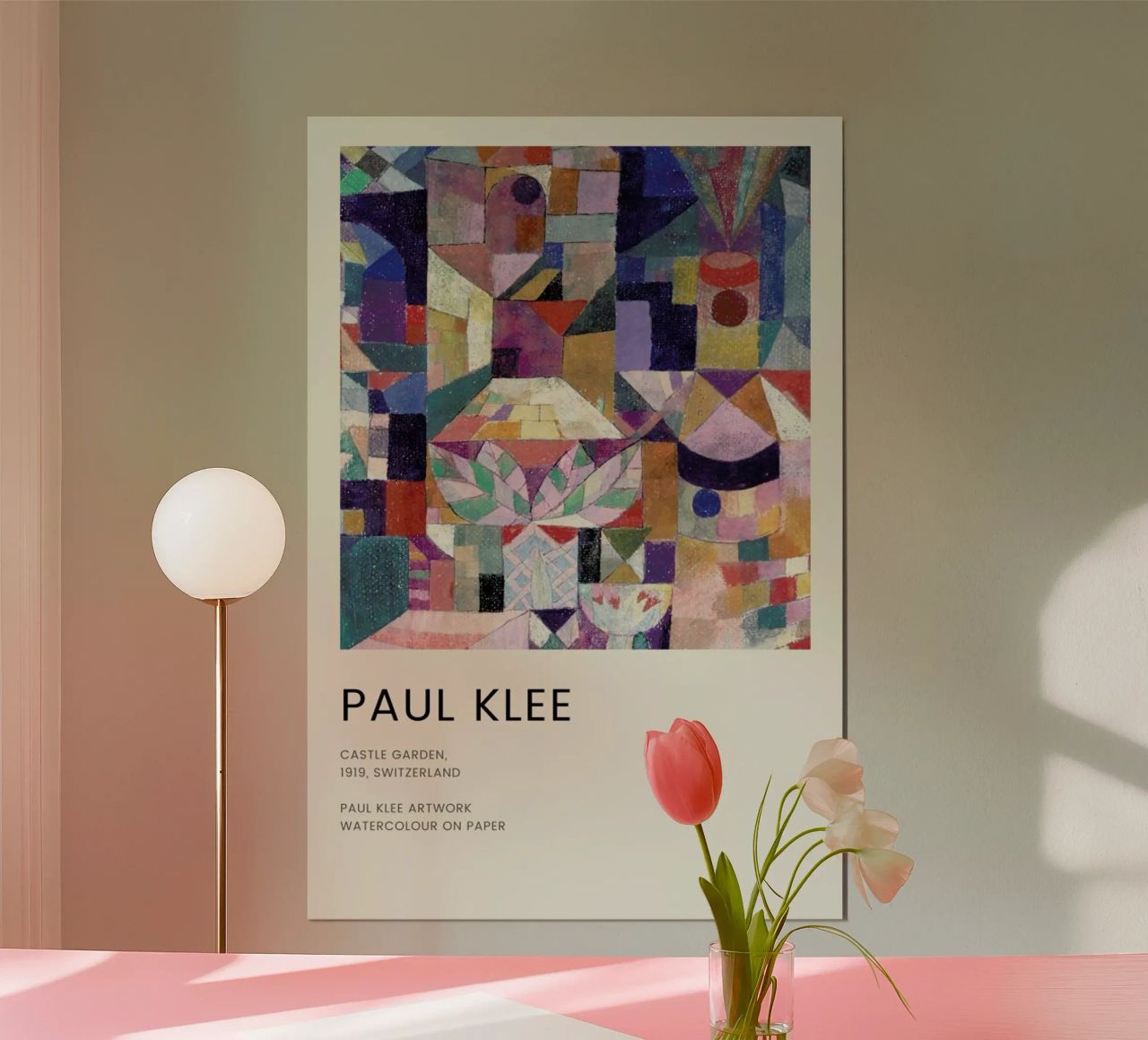 Klee - Castle Garden Poster von Vintage by JUNIQE