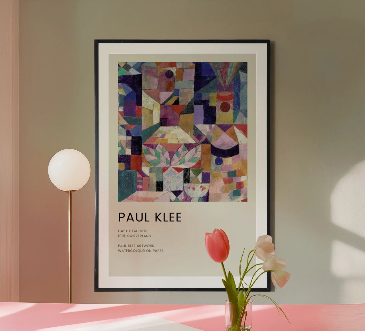 Klee - Castle Garden Poster von Vintage by JUNIQE
