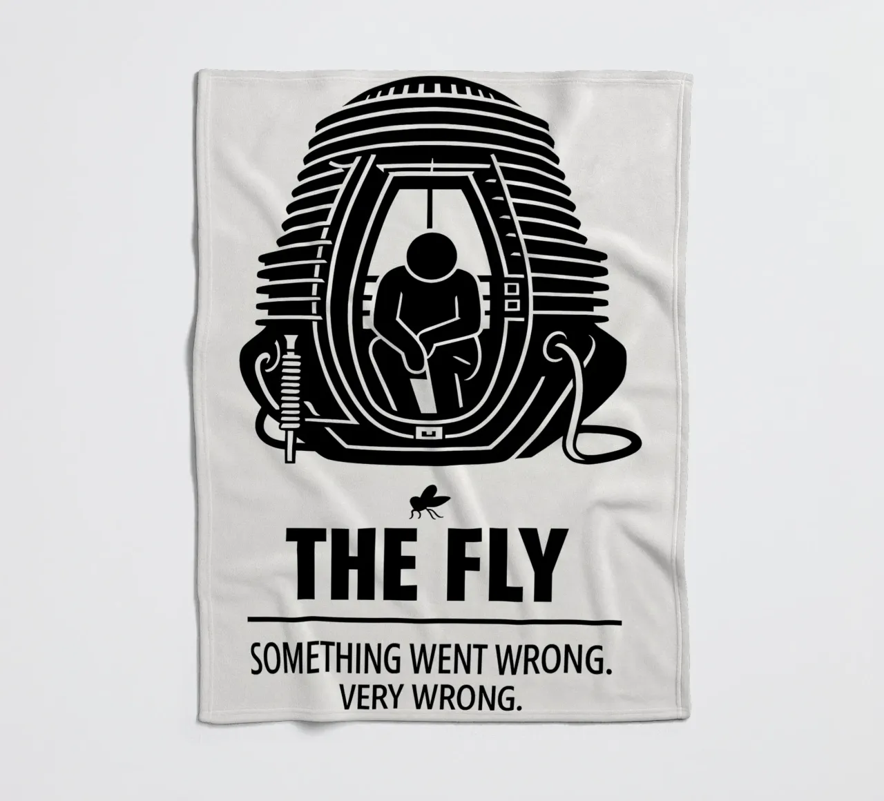 The Fly Print coperta in pile da MoviesArt