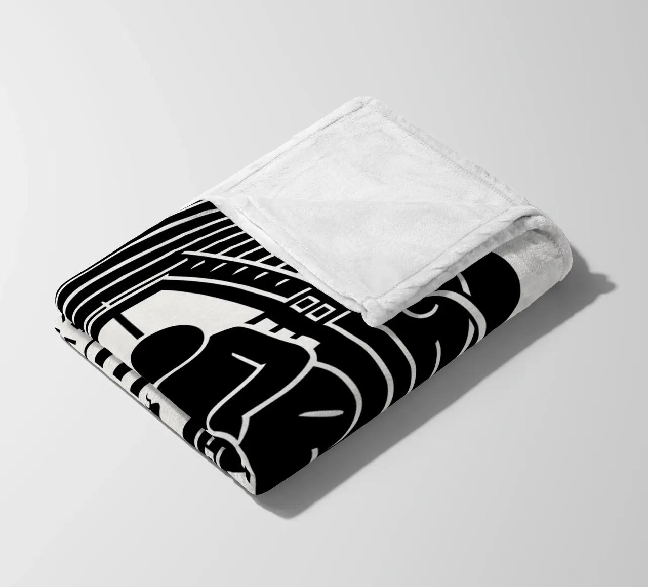 The Fly Print coperta in pile da MoviesArt