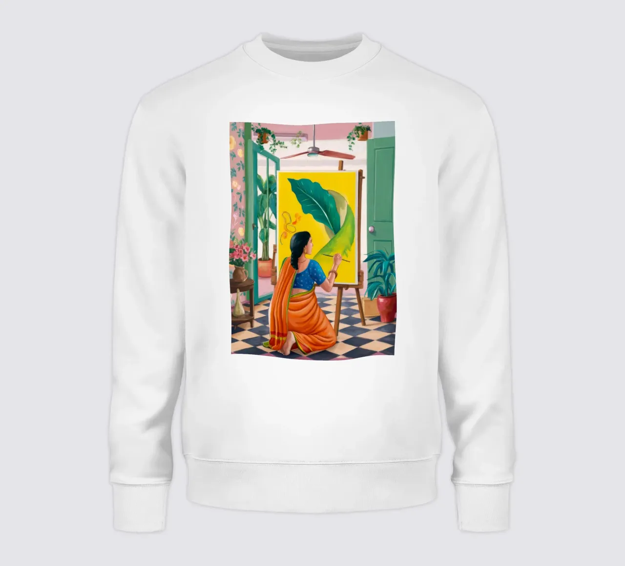 Sari Emerald Poise felpa da Pake Nebula