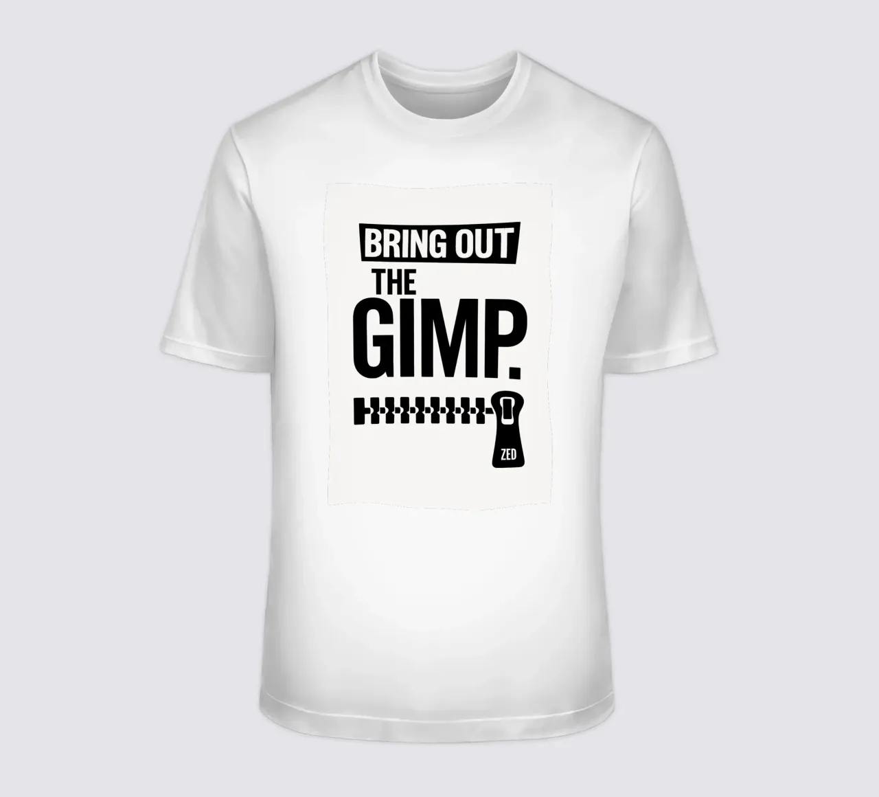 The Gimp Print t-shirt da MoviesArt