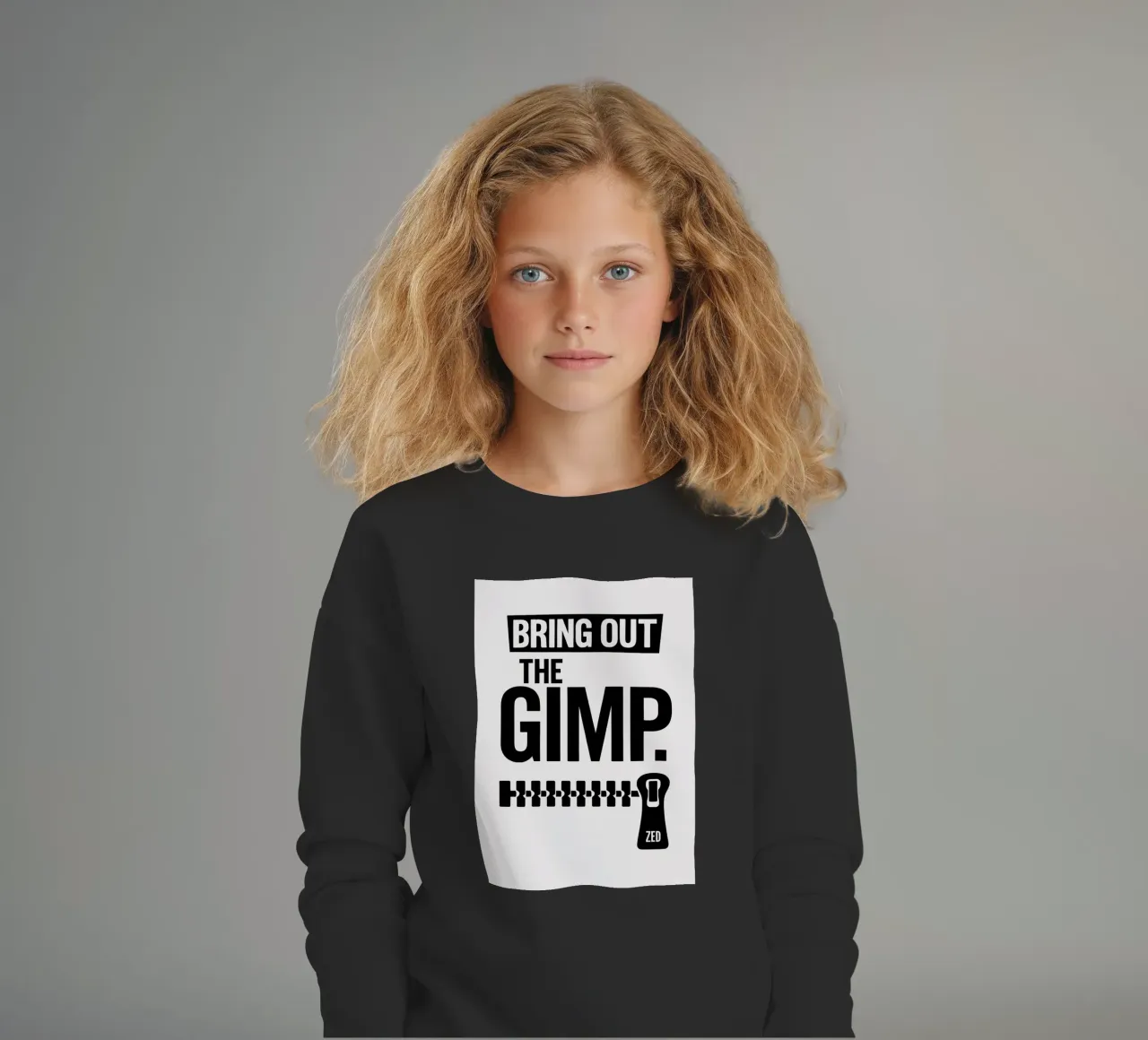 The Gimp Print felpa bambino da MoviesArt