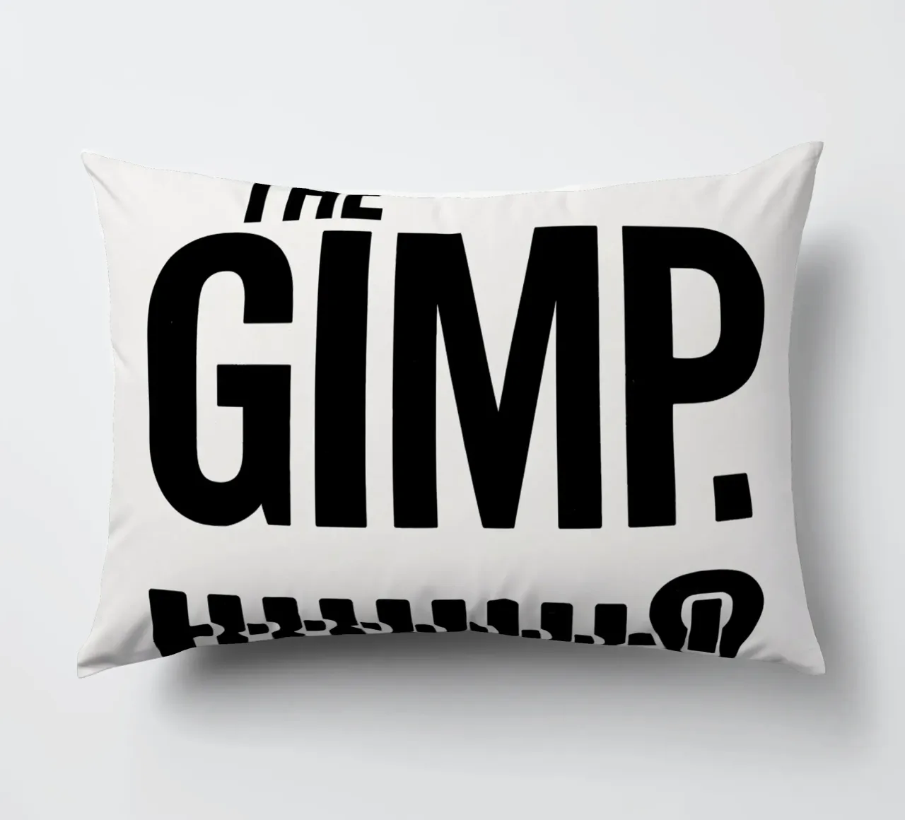 The Gimp Print cuscino da MoviesArt