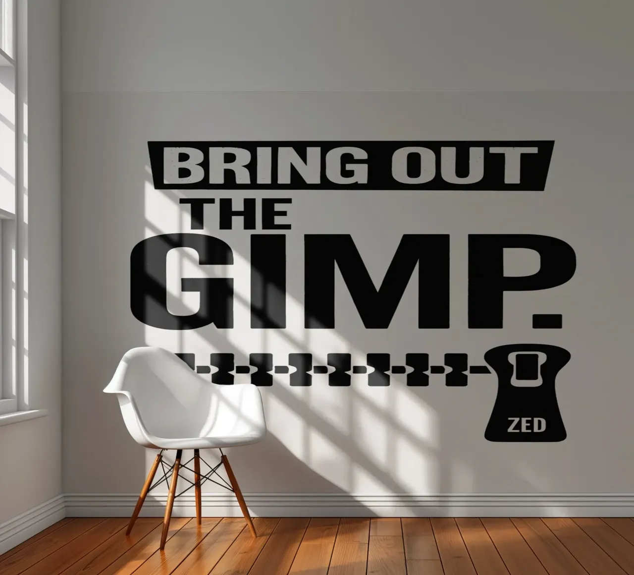 The Gimp Print carta da parati fotografica da MoviesArt