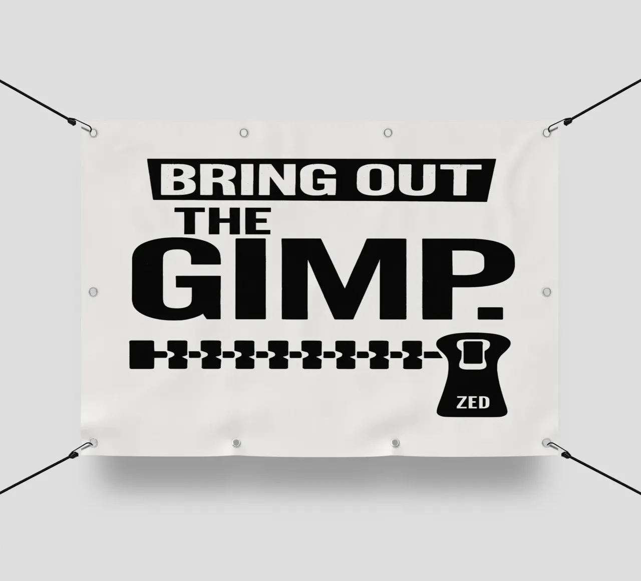 The Gimp Print telo in pvc da MoviesArt
