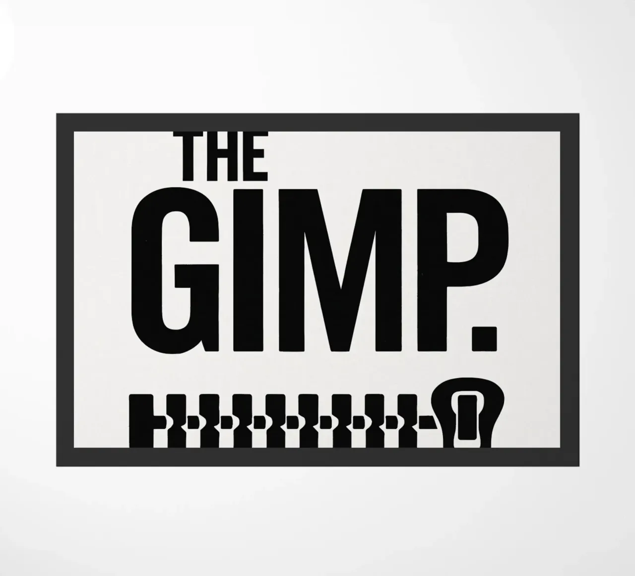 The Gimp Print zerbino da MoviesArt