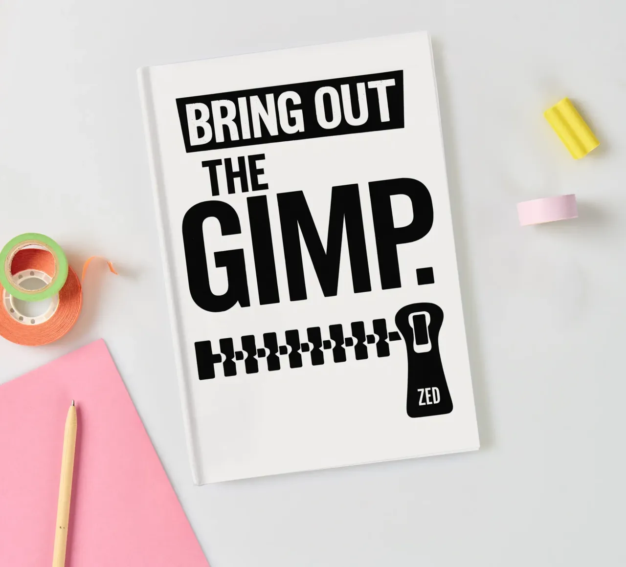 The Gimp Print notebook by MoviesArt