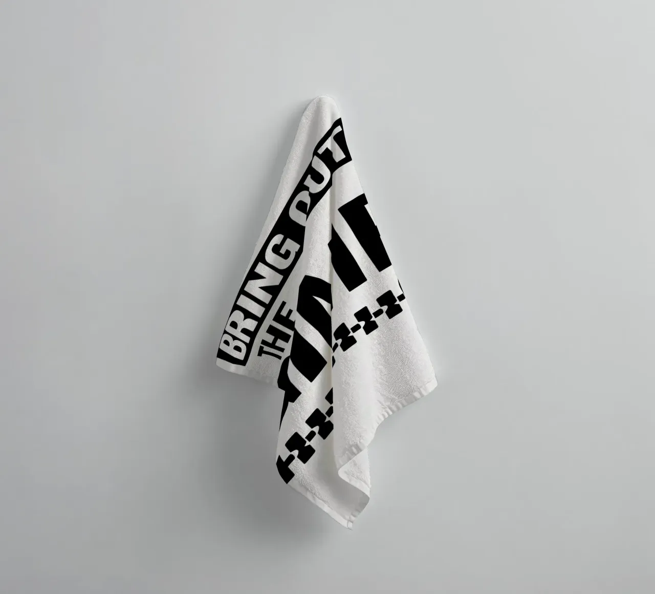 The Gimp Print towel by MoviesArt