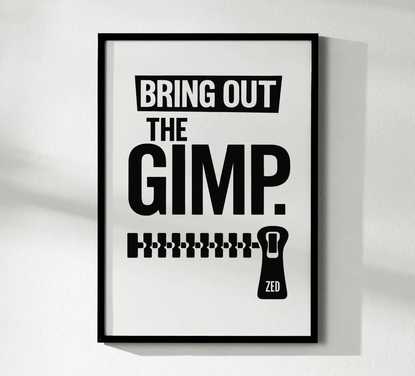 The Gimp Print poster da MoviesArt