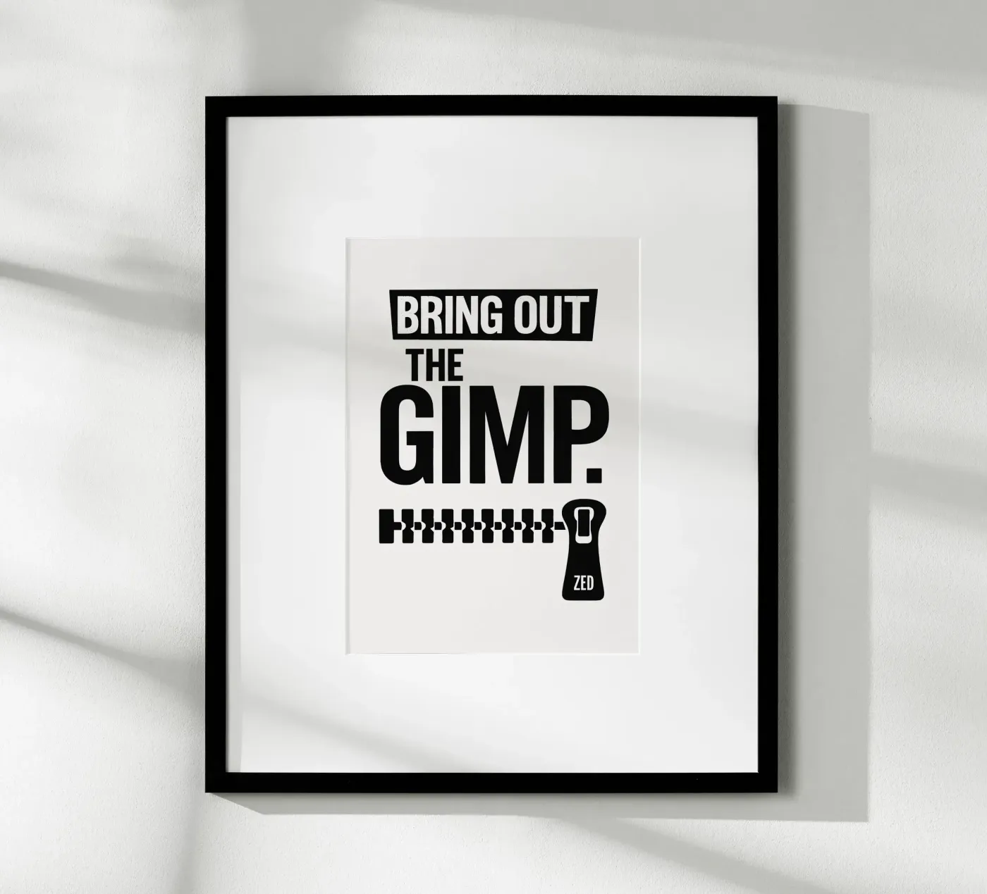 The Gimp Print poster da MoviesArt