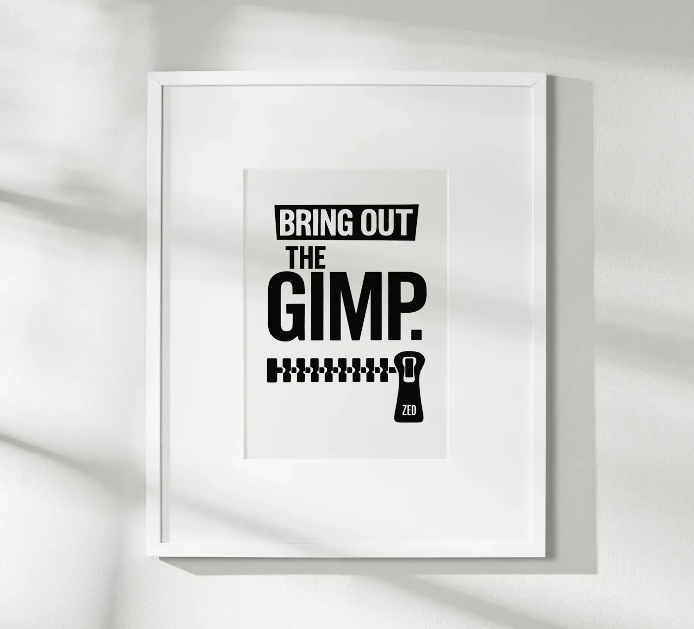 The Gimp Print poster da MoviesArt
