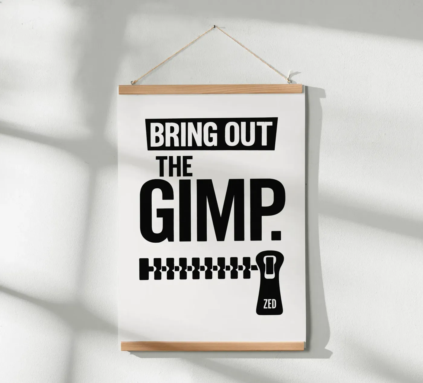 The Gimp Print poster da MoviesArt