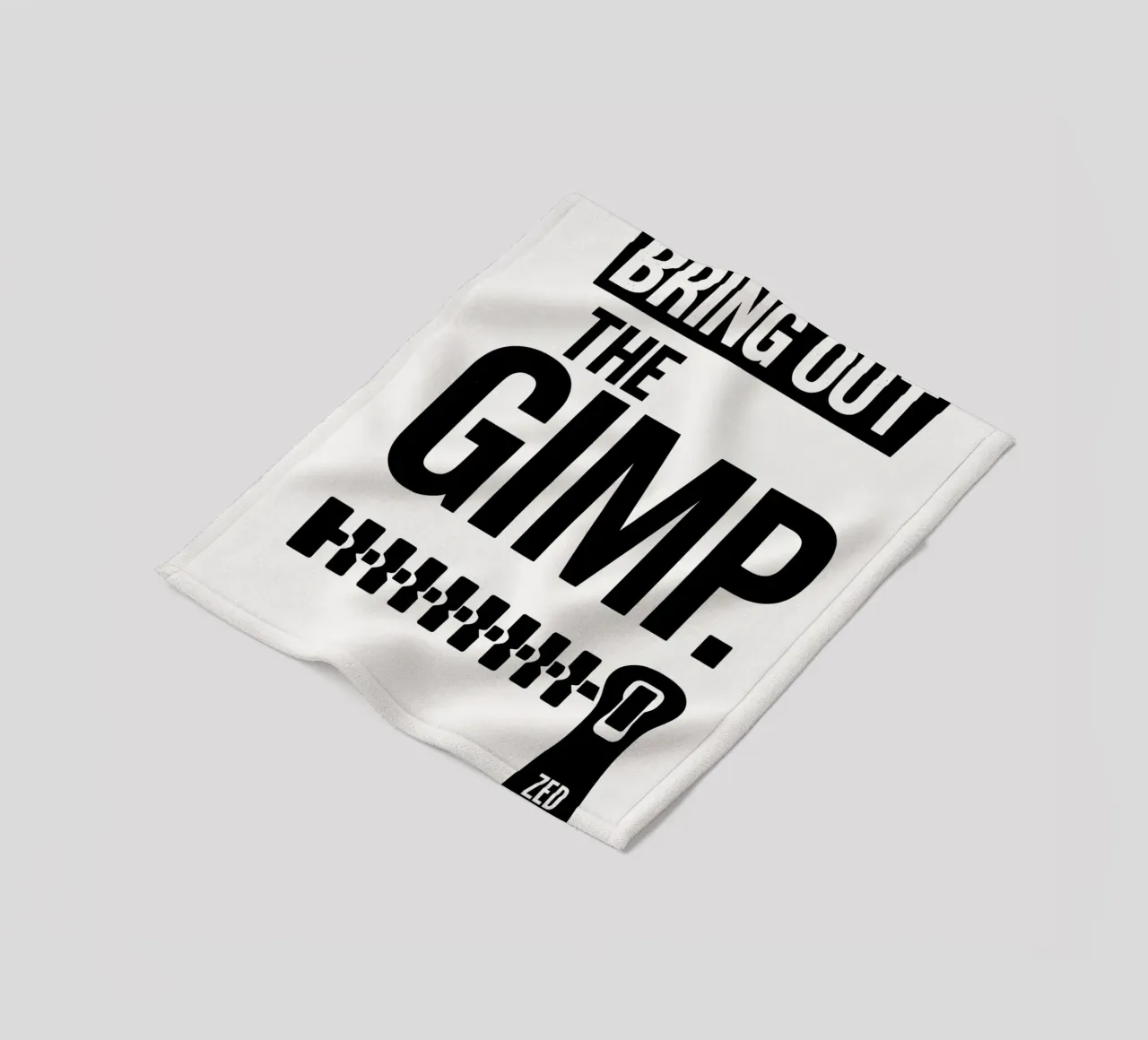 The Gimp Print coperta in pile da MoviesArt