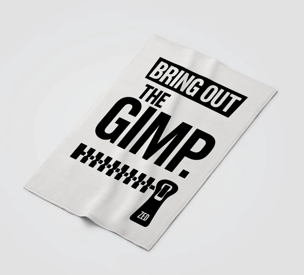 The Gimp Print coperta in pile da MoviesArt