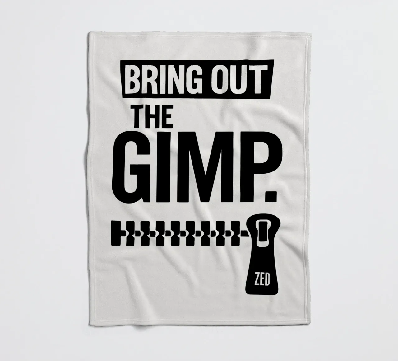 The Gimp Print coperta in pile da MoviesArt