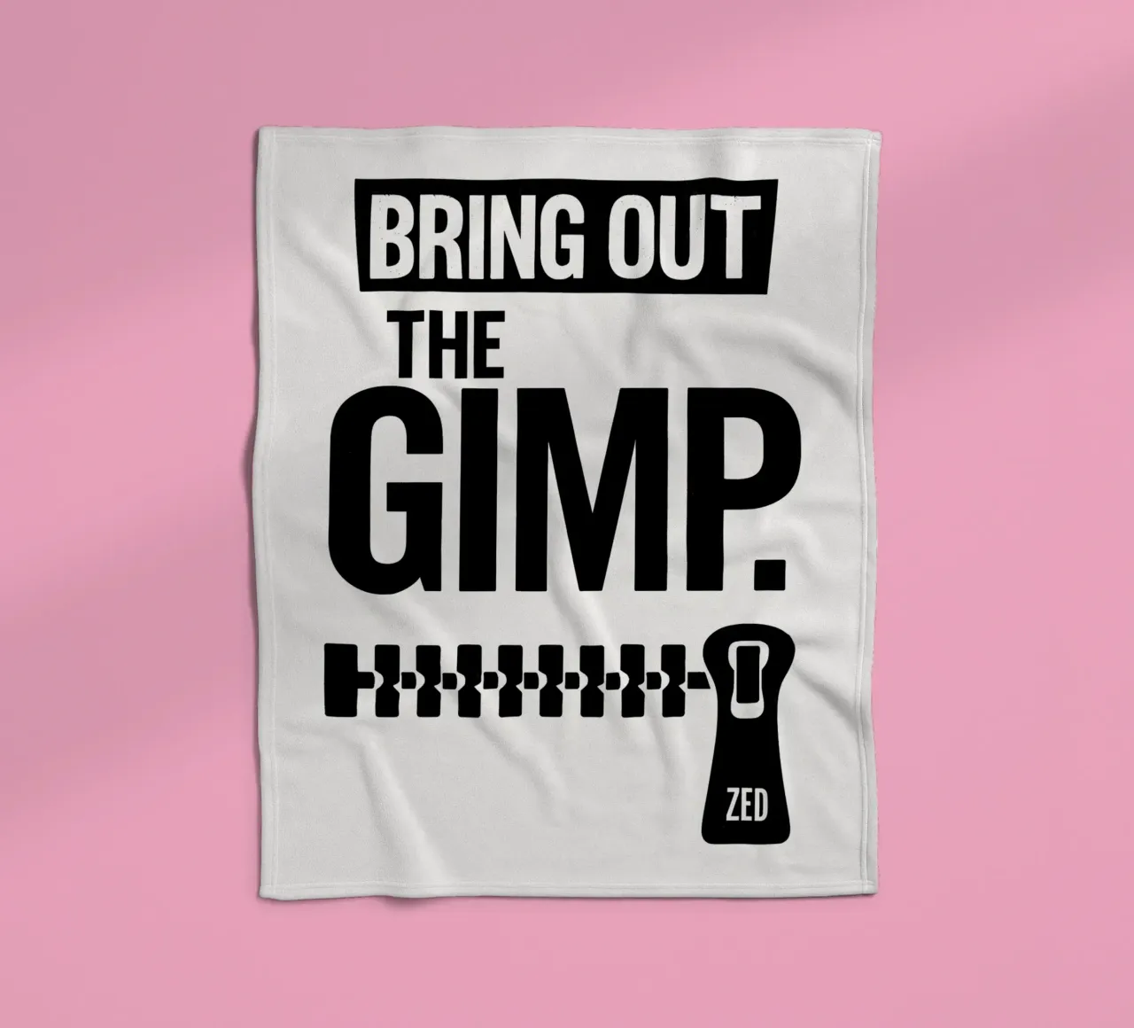 The Gimp Print coperta in pile da MoviesArt