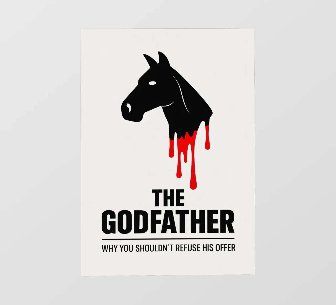 The Godfather Print pellicola backlit da MoviesArt