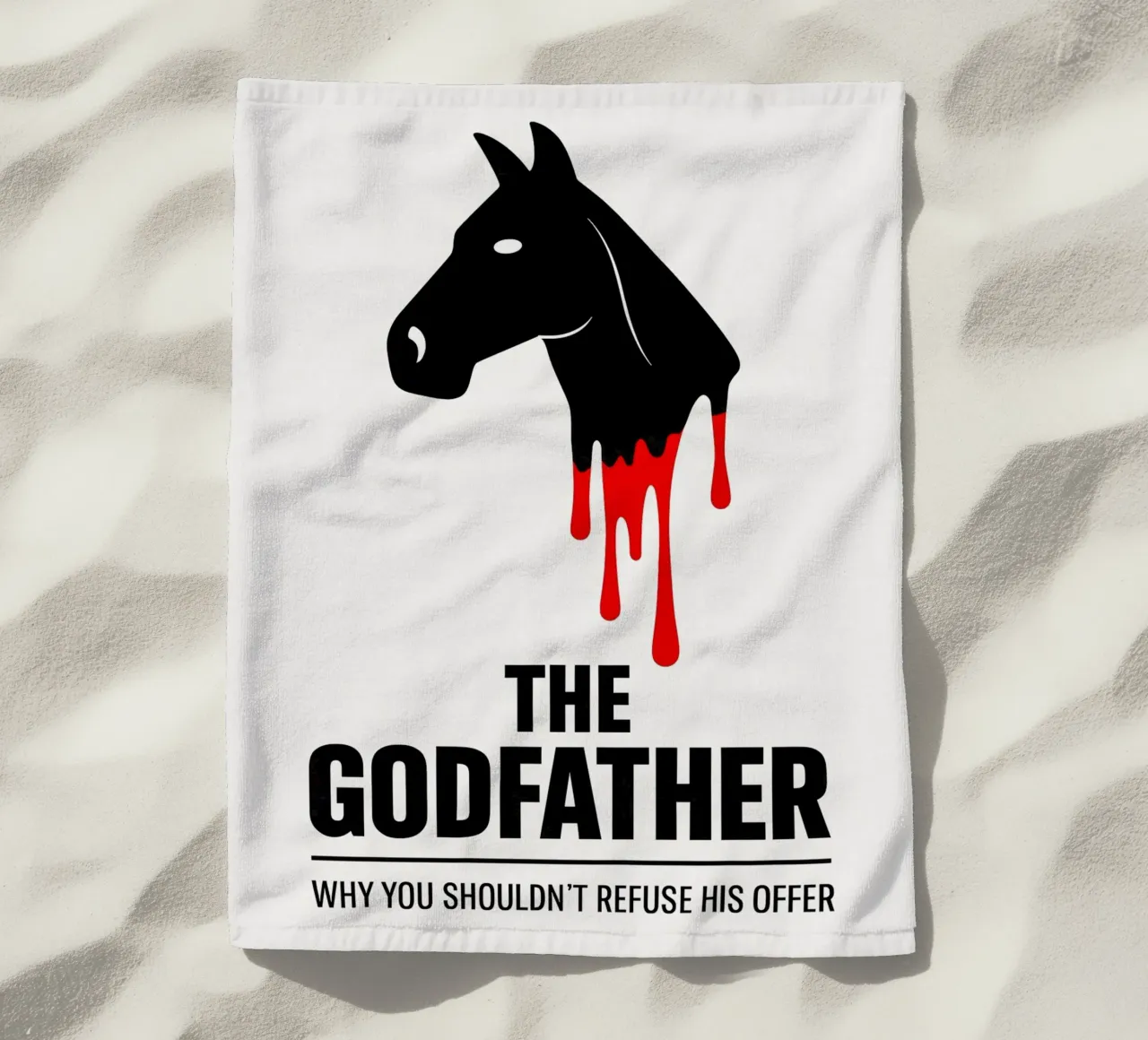 The Godfather Print telo mare da MoviesArt