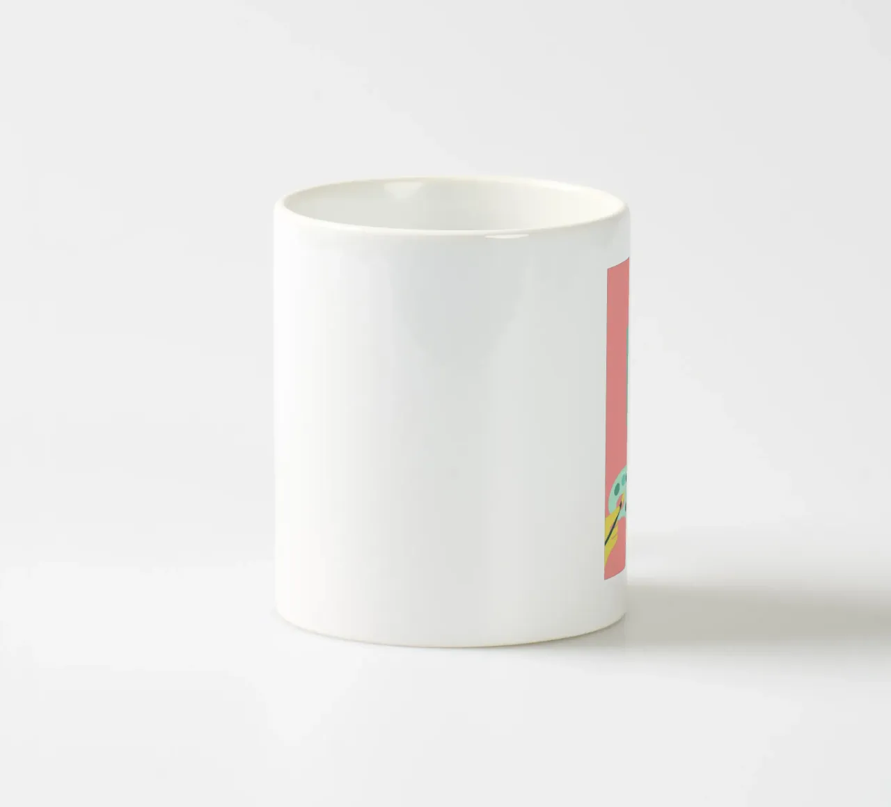 Pittura di conigli tazza in ceramica da TRENDY POSTER SHOP