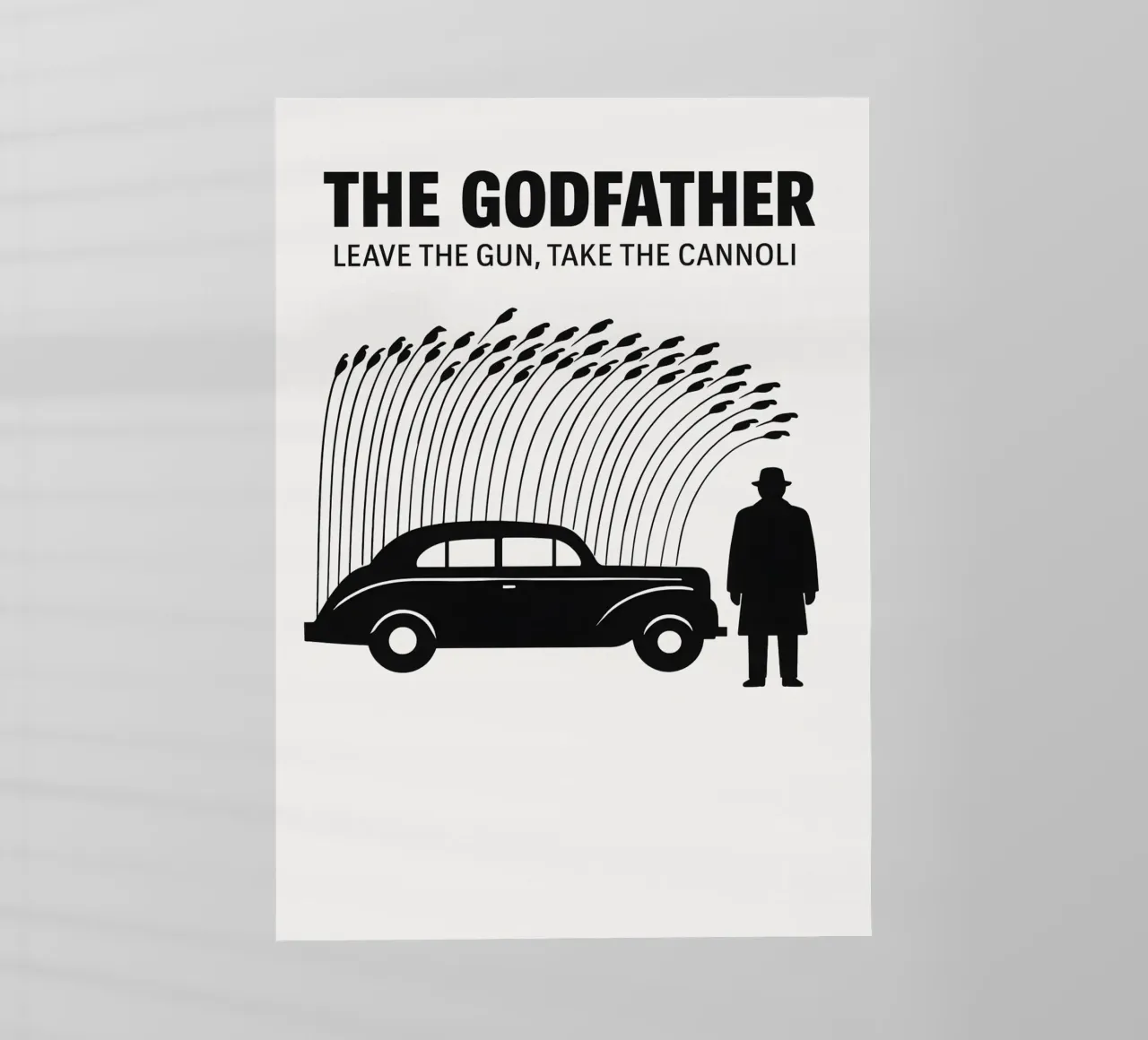 The Godfather Print pellicola backlit da MoviesArt