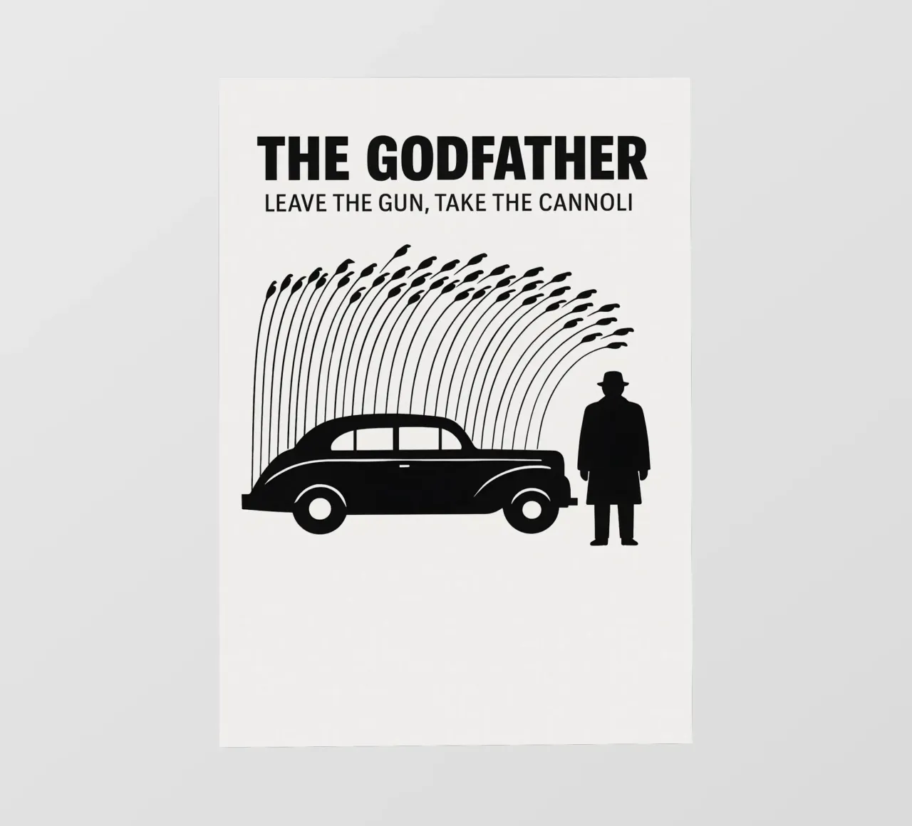 The Godfather Print pellicola backlit da MoviesArt